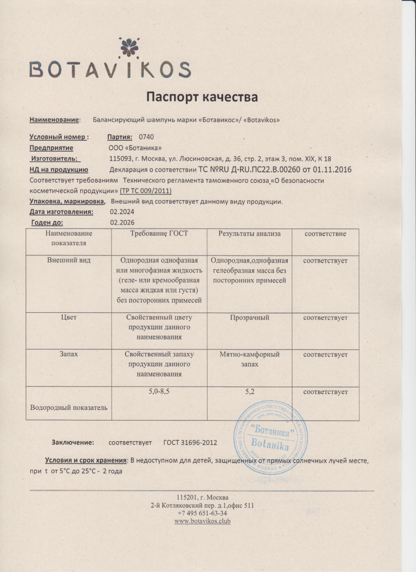 Паспорт №022024